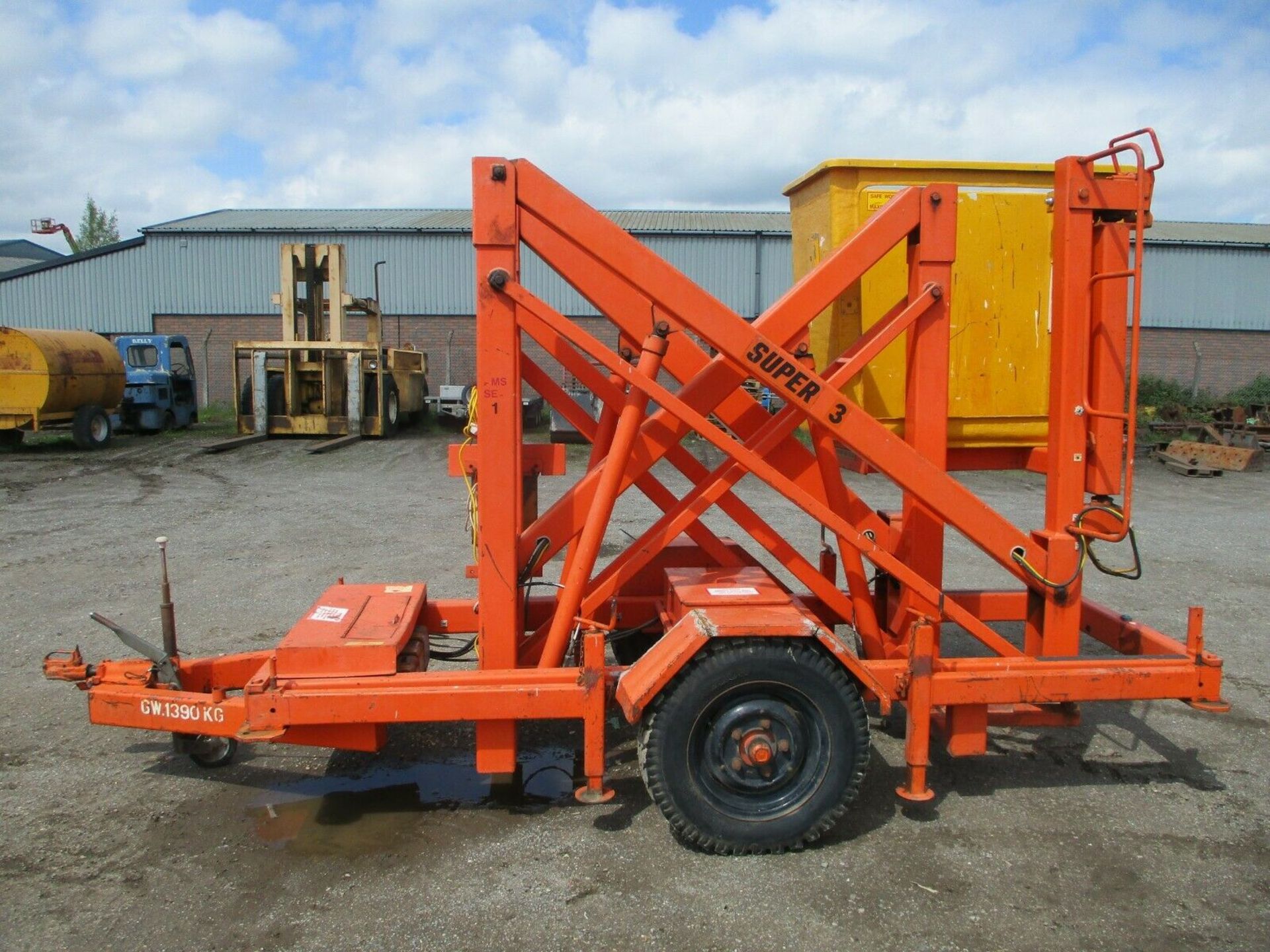 Simon topper cherry picker - Image 9 of 9