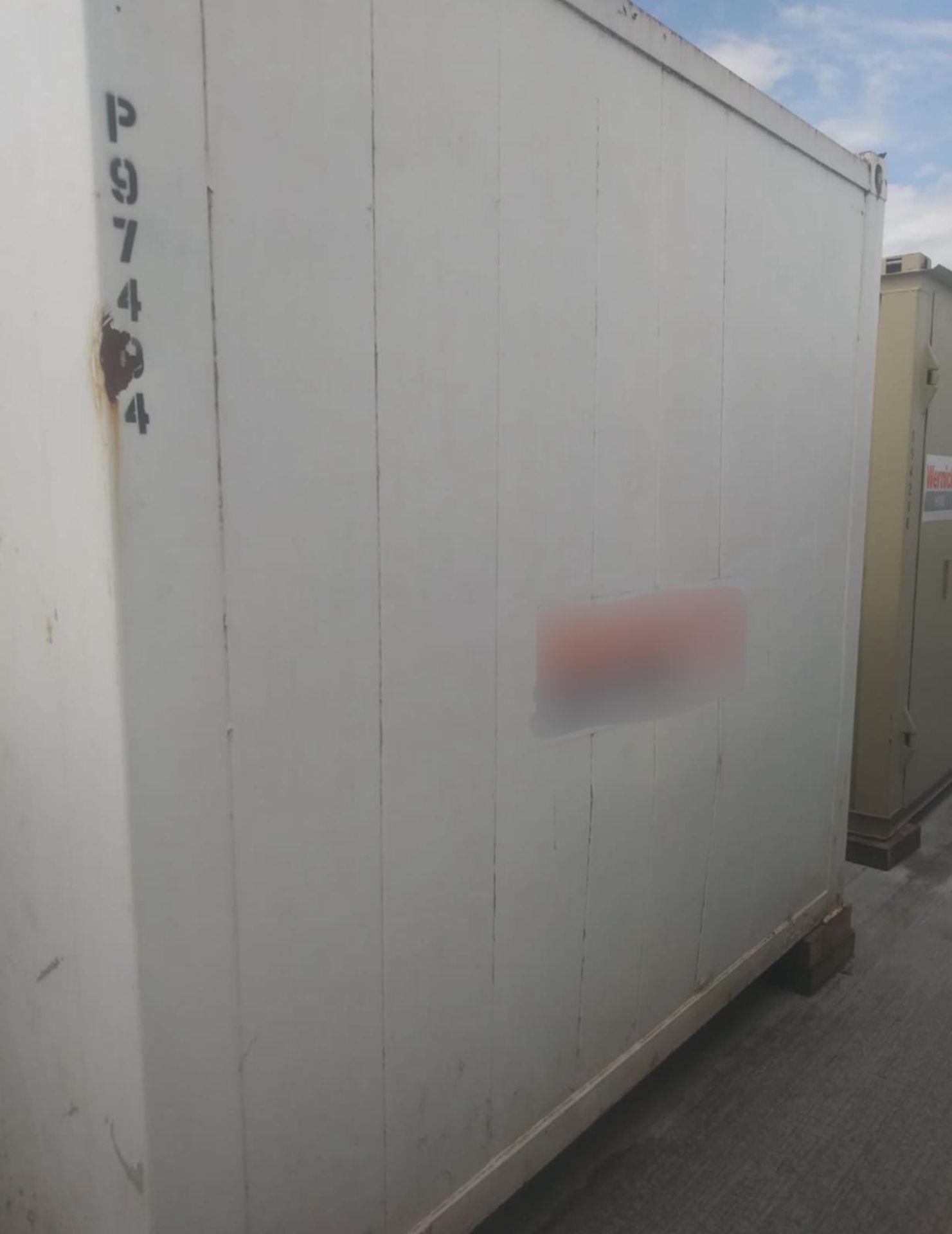 10ft site storage / shipping container cabin, - Image 3 of 4