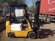 Komatsu 1.5 ton gas forklift