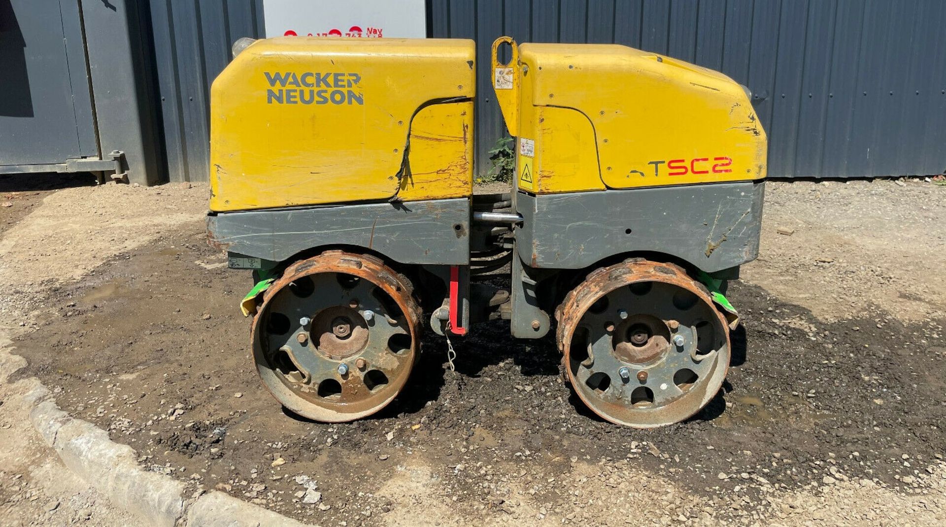 Wacker Neuson rtsc2 trench roller 2014