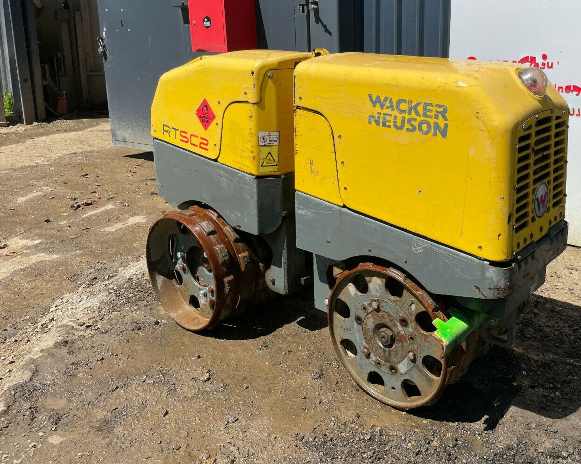 Wacker Neuson rtsc2 trench roller 2014 - Image 4 of 12