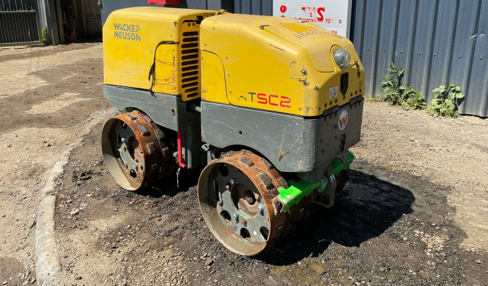 Wacker Neuson rtsc2 trench roller 2014 - Image 10 of 12