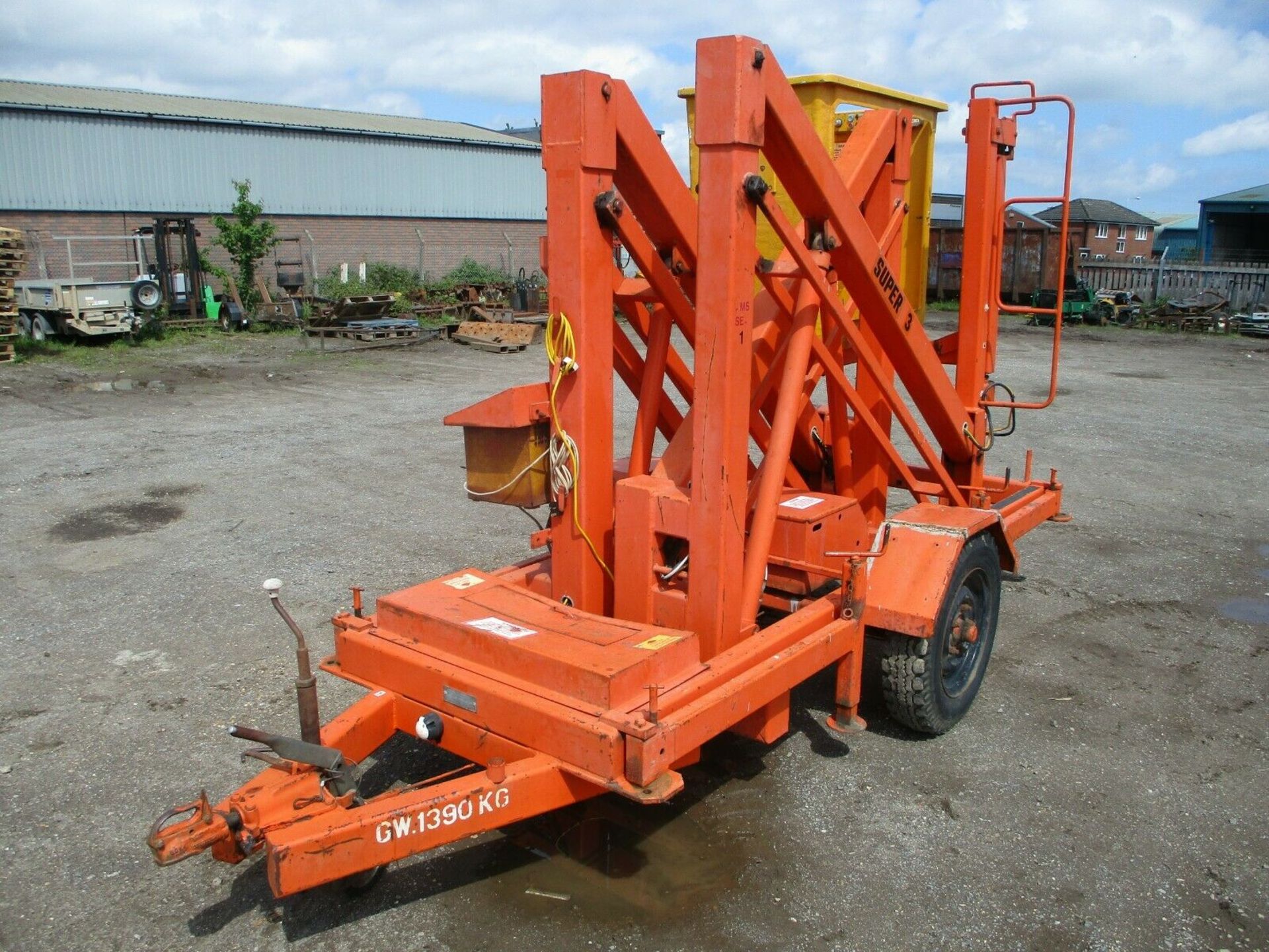 Simon topper cherry picker - Image 3 of 9