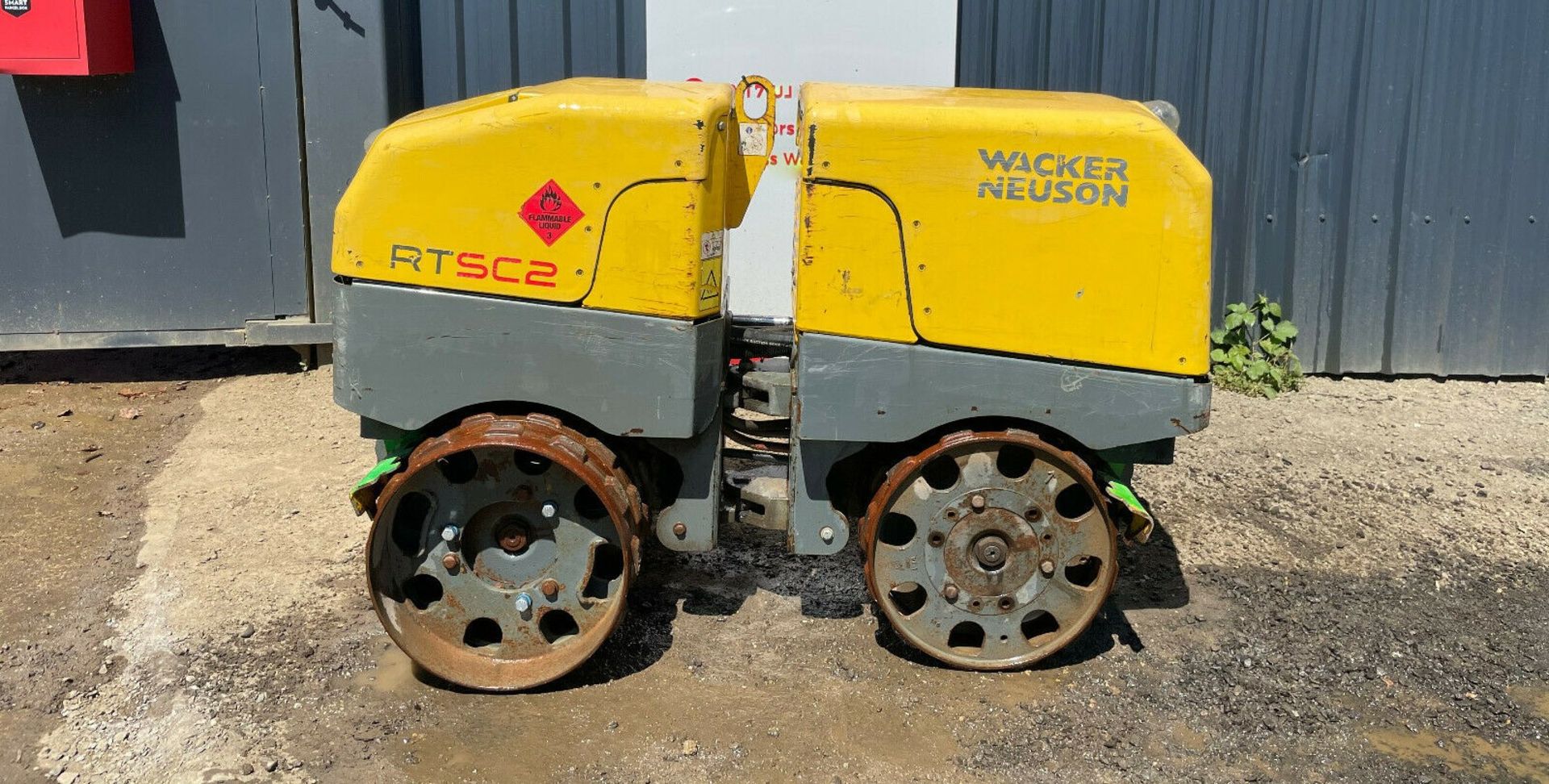 Wacker Neuson rtsc2 trench roller 2014 - Image 2 of 12