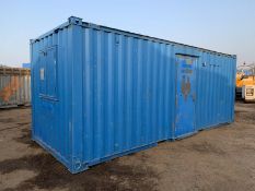 Anti Vandal Steel Portable Site Office 20ft x 8ft 2017