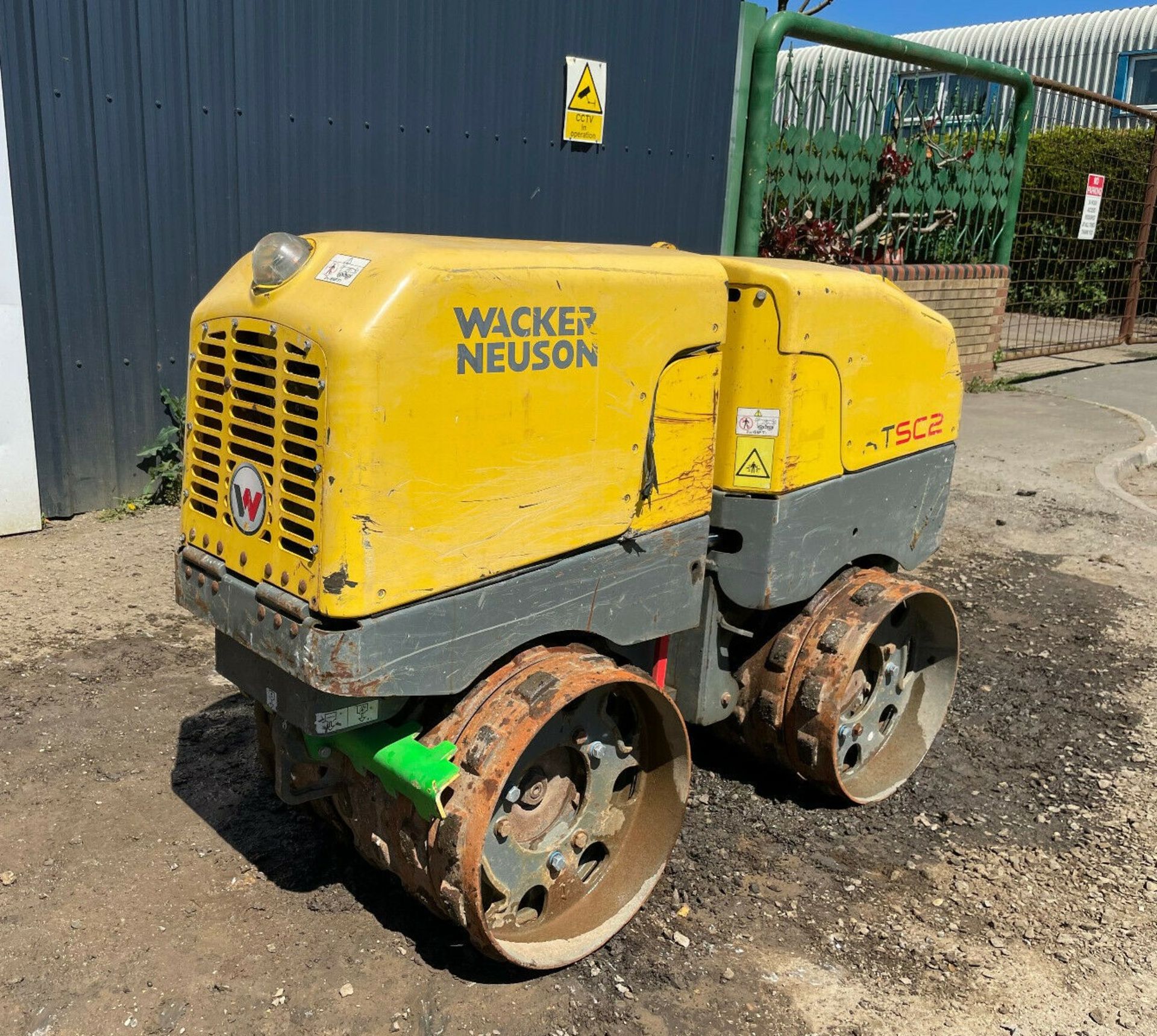 Wacker Neuson rtsc2 trench roller 2014 - Image 9 of 12