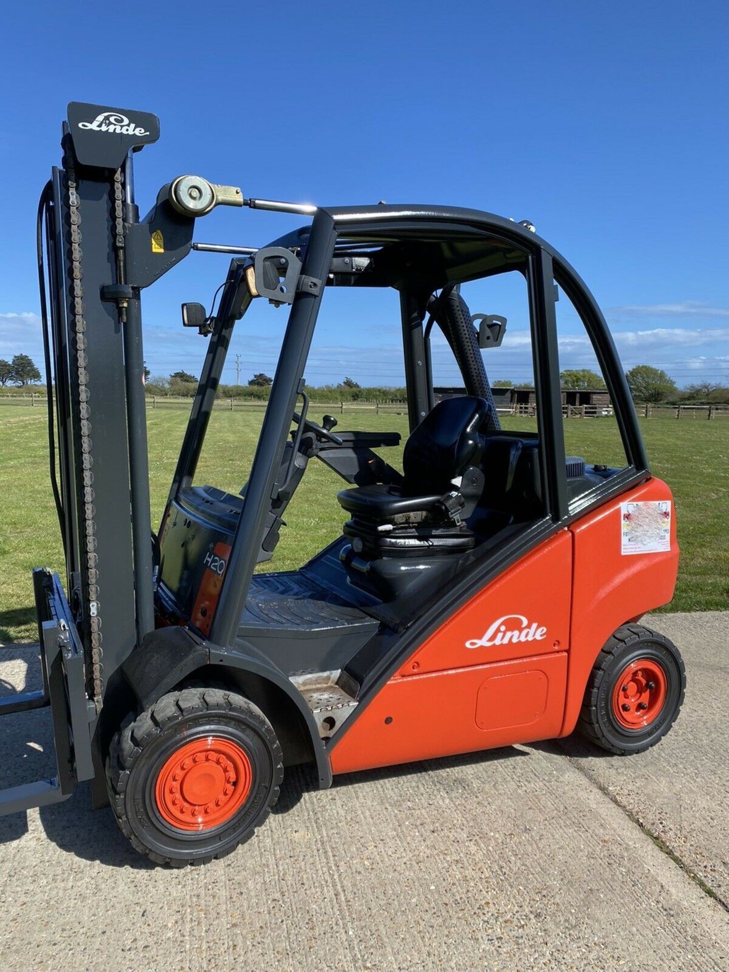 Linde H20d diesel forklift truck - Image 4 of 7