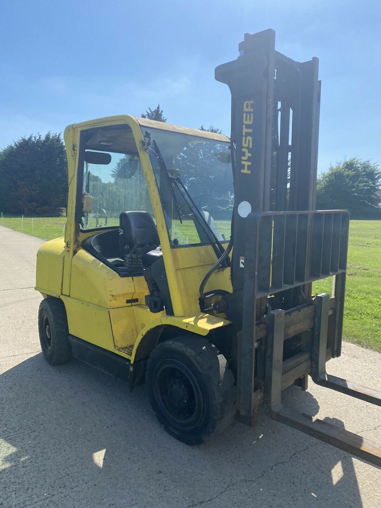 Hyster diesel forklift