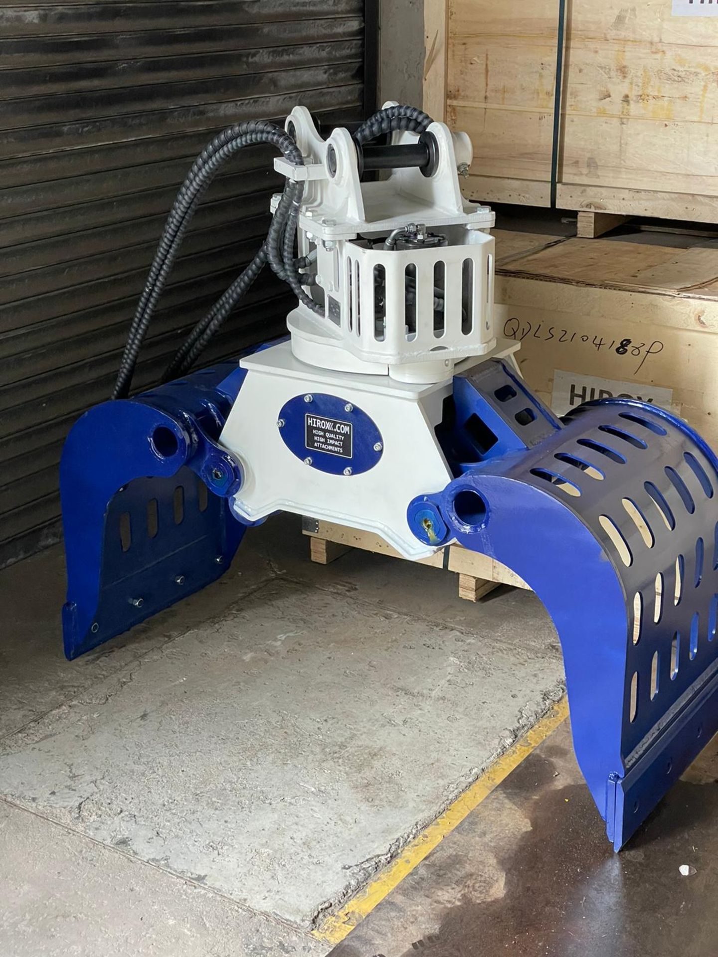 Hirox sgx-50 Rotating grab to suit 5-10 ton machine