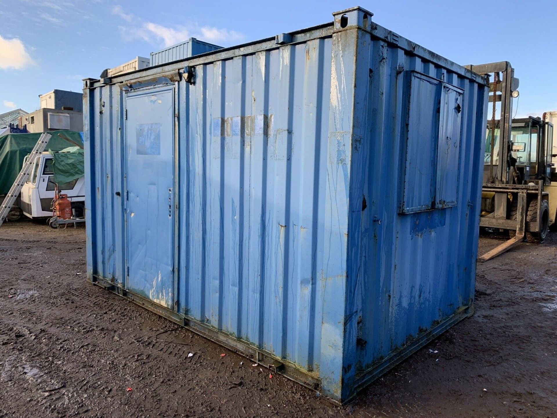 Anti Vandal Steel Portable Site Office Canteen 12ft x 8ft