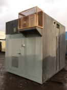 Portable Storage Unit Insulated Air Conditioning.