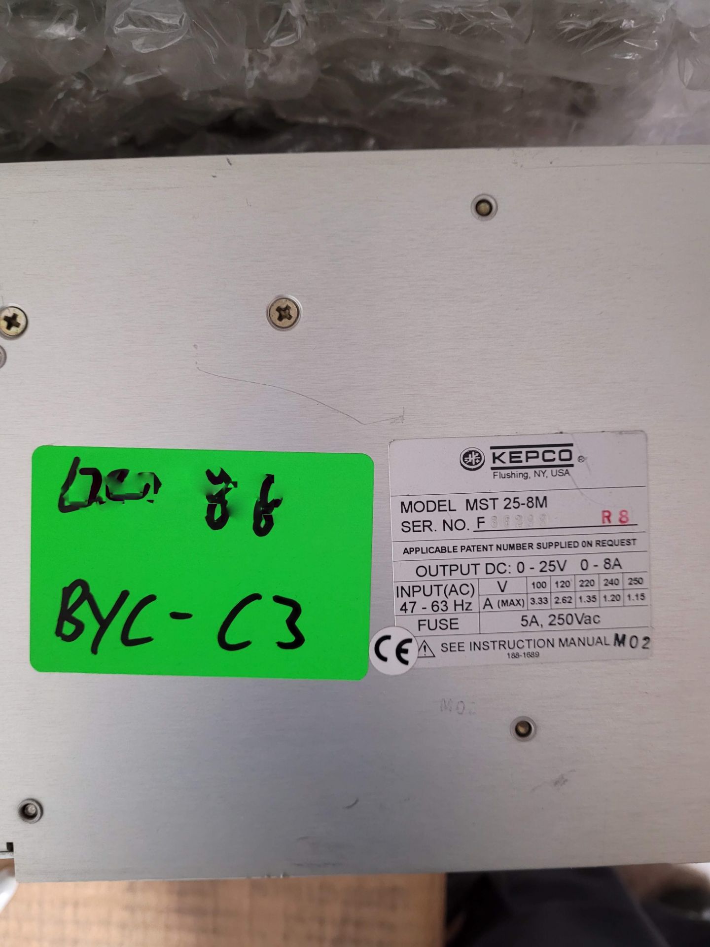 DC power supply, Kepco - Image 2 of 4