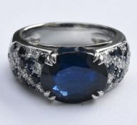 Mauboussin Sapphire & Diamond Ring