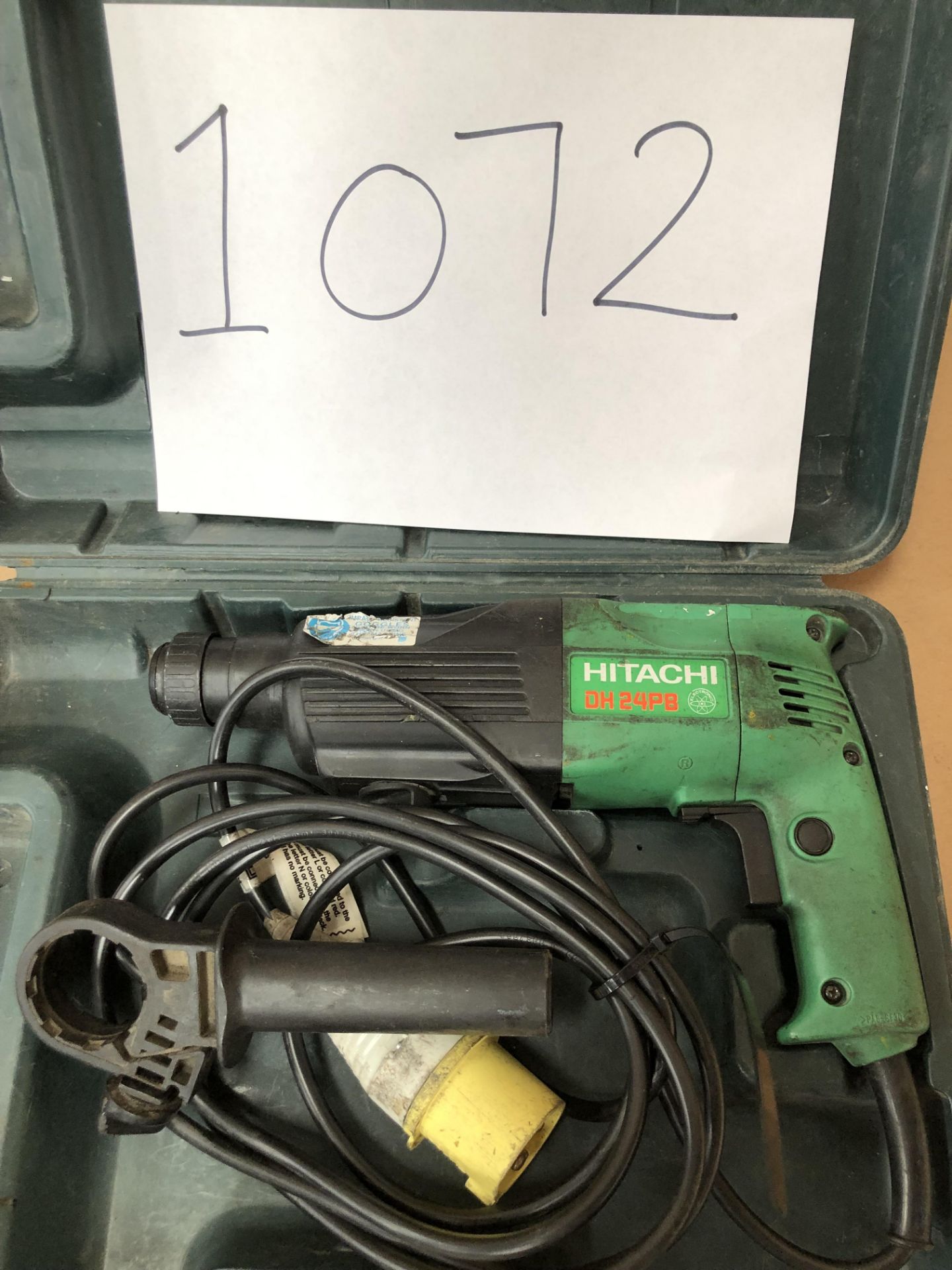 Hitachi DH24PB SDS drill with plastic case - Image 3 of 3