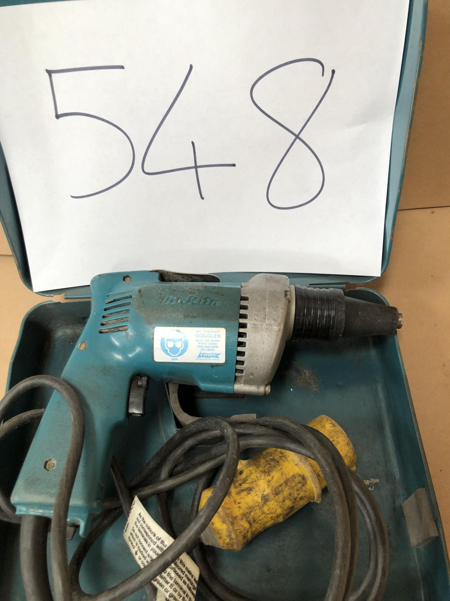 Makita Screwdriver Model 6802PB 110 volt. c/w metal case - Image 2 of 3