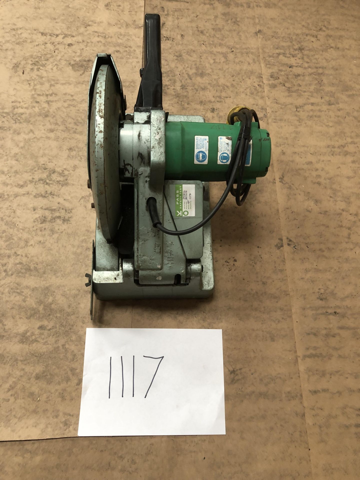 Hitachi CD12F Cut Off Saw - Image 2 of 4