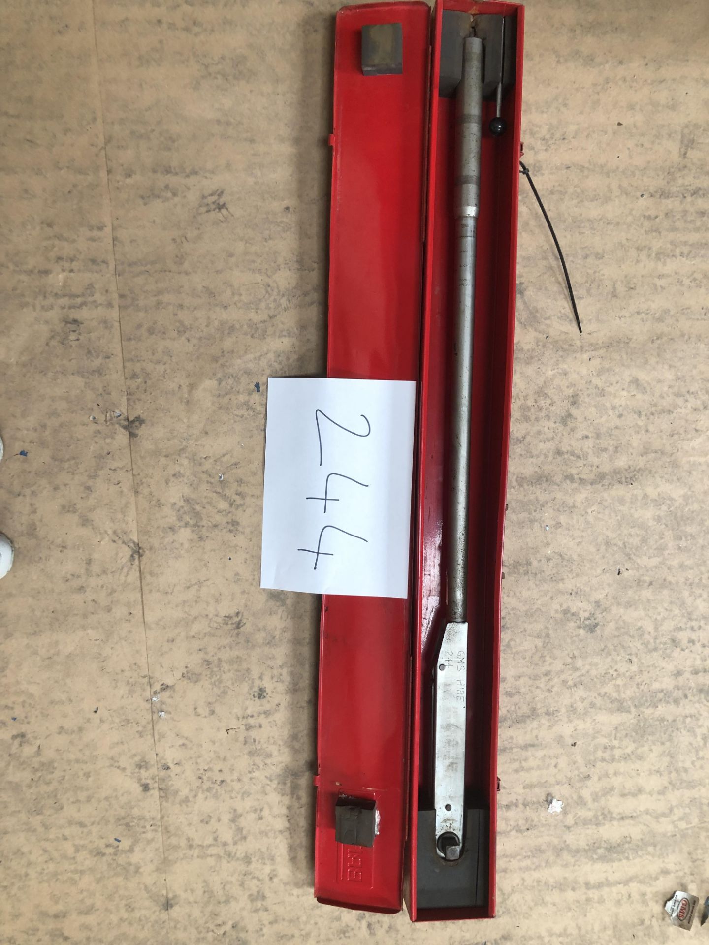 Britool Torque wrench, c/w metal case