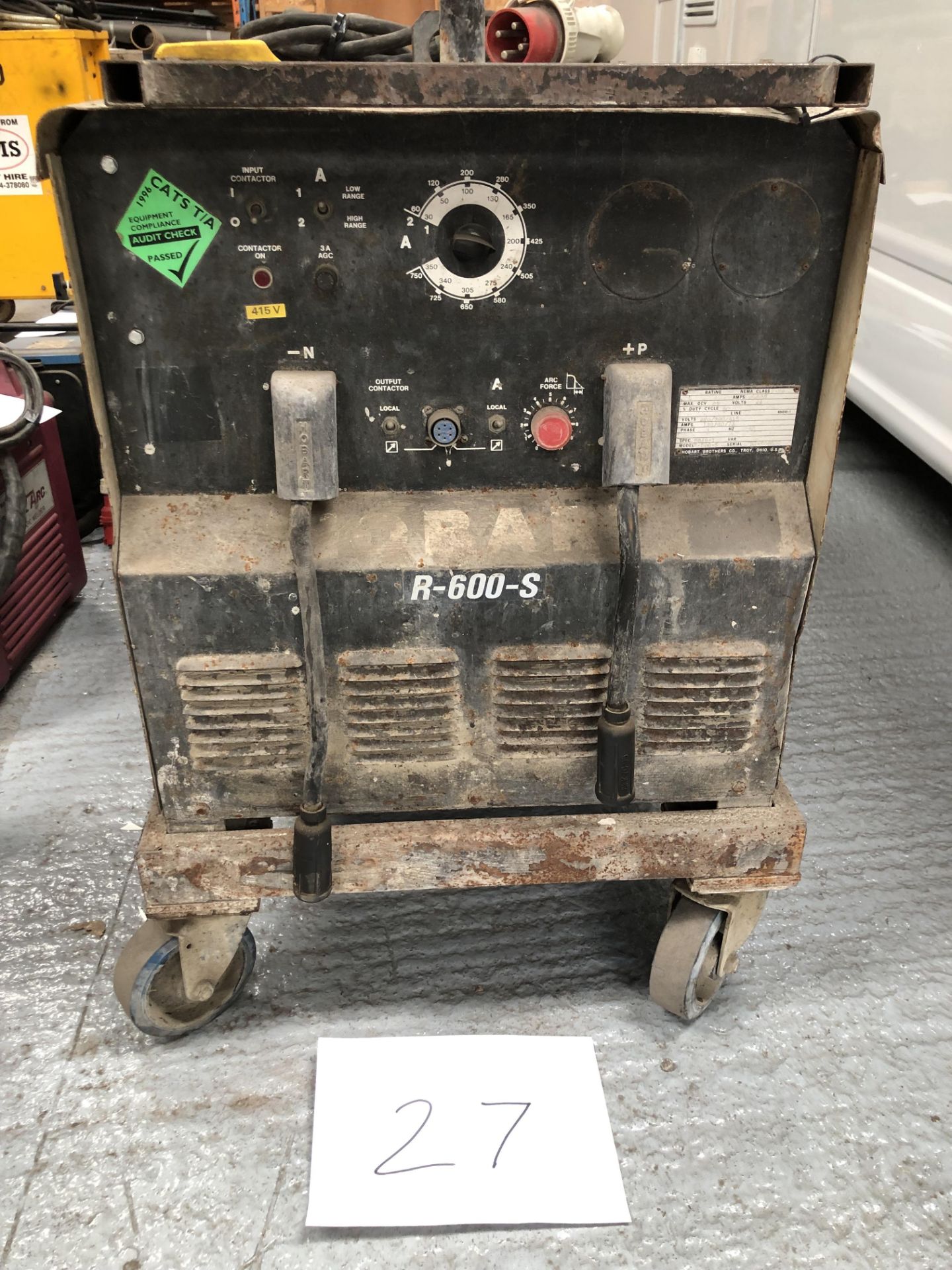 Hobart RA600 Rectifier Arc Welding Machine