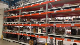 Boltless pallet racking