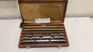 Gauge block set