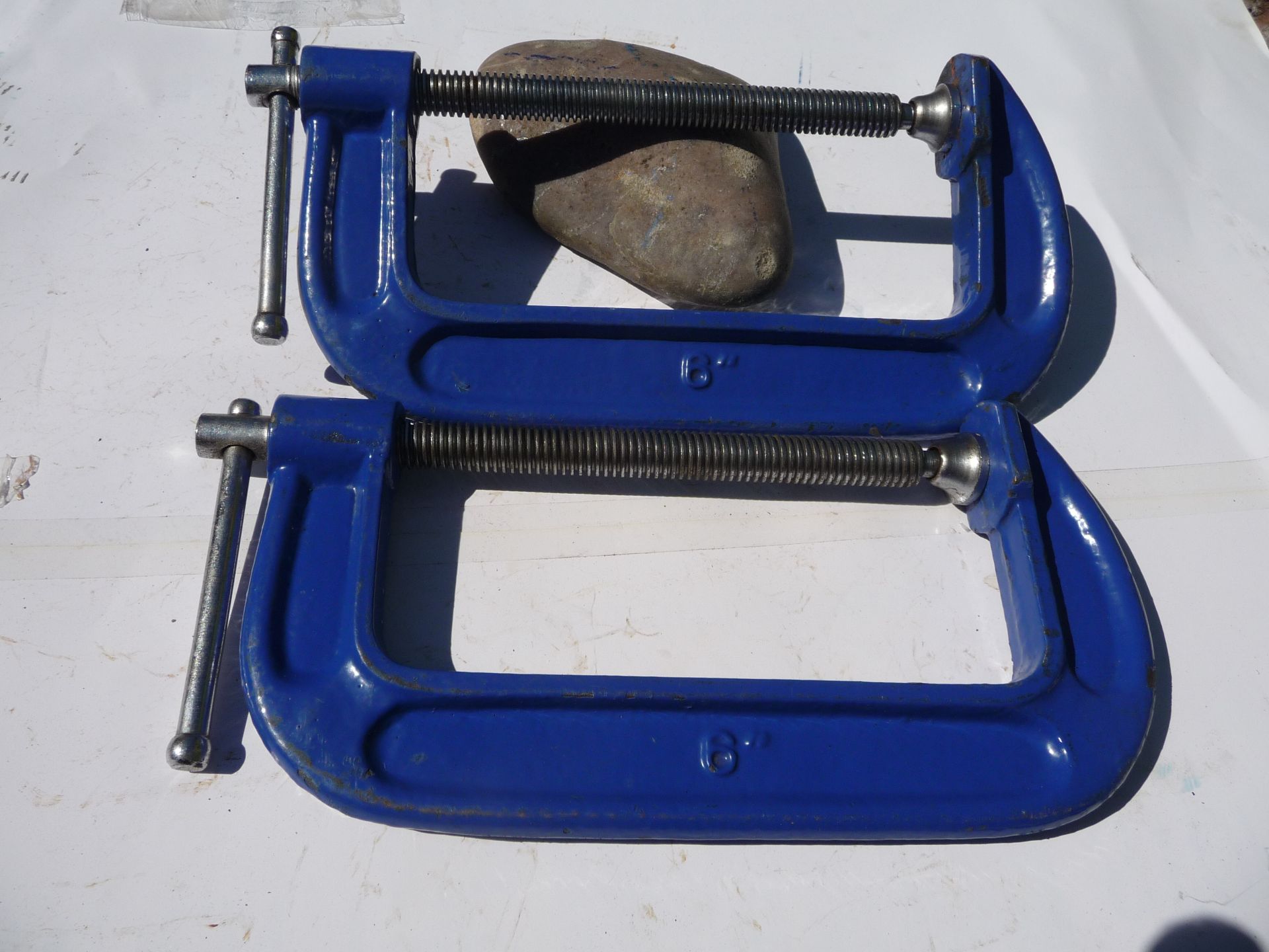 6" Extra heavy-duty forged "G" Clamp