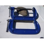 6" Extra heavy-duty forged "G" Clamp