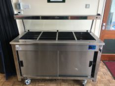 Moffat Versicarte Hot Food Service Counter with Bain Marie