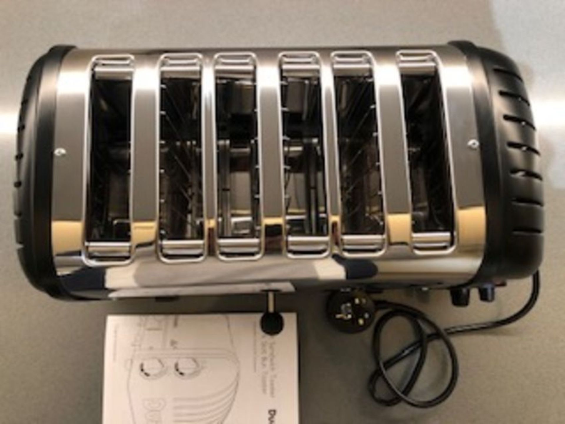 Dualit 6 Slot Bun Toaster. - Image 5 of 7