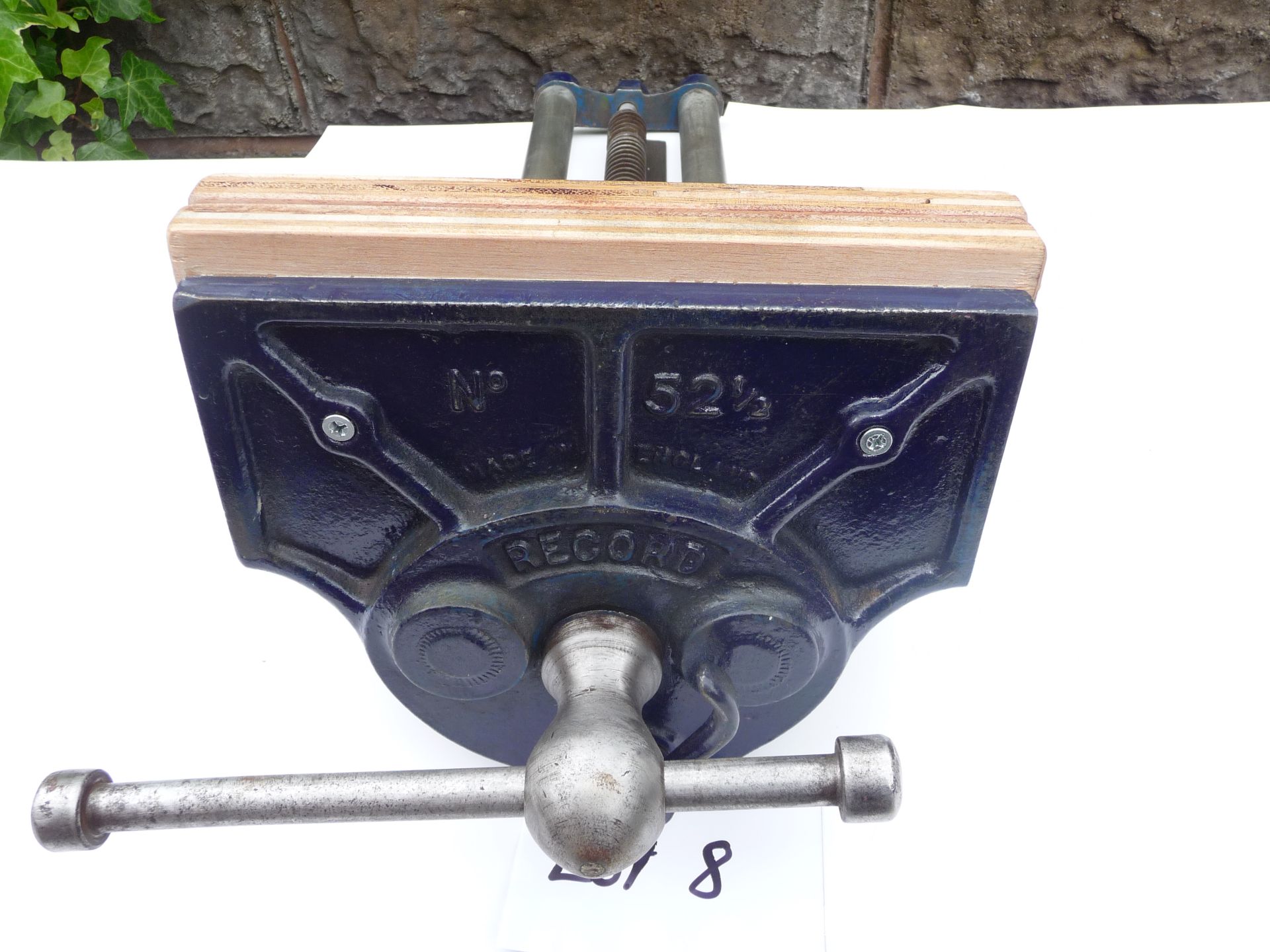 Record wood-working vice No 52½ - Image 3 of 5