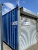10ft High Cube Storage Container With Roller Shutter Door