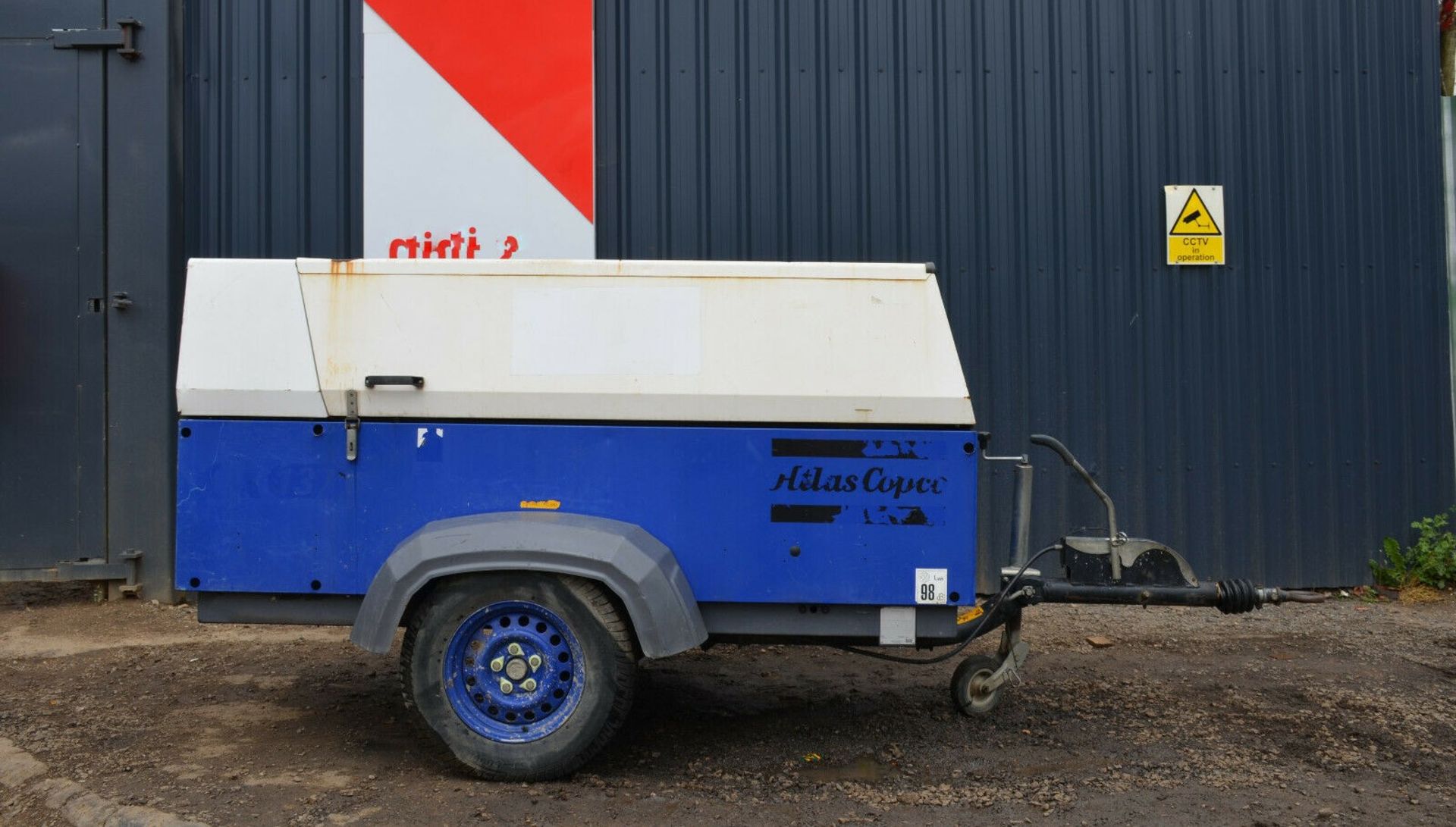 Atlas Copco Xas137 Compressor 2012