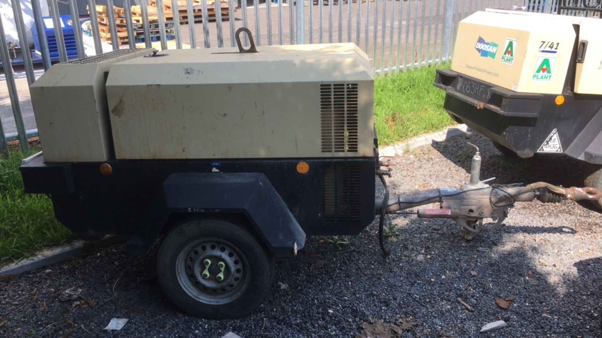 Ingersoll Rand 741 compressor (a563107) - Image 2 of 8