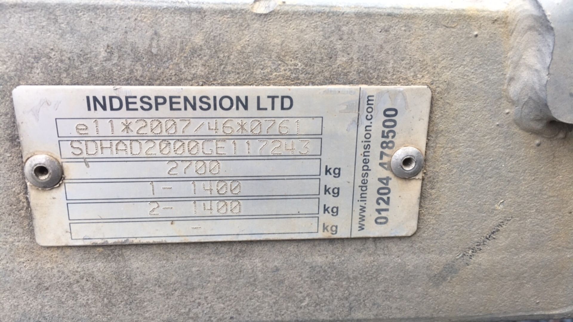 Indespension plant trailer (A658622) - Image 3 of 8