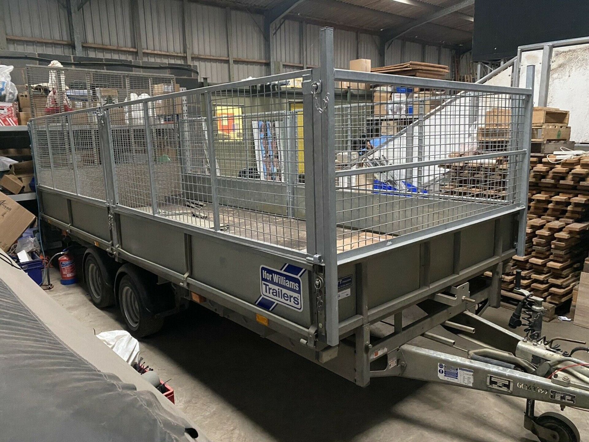 Ifor Williams LM166 Flat Bed Trailer With Full Ramp