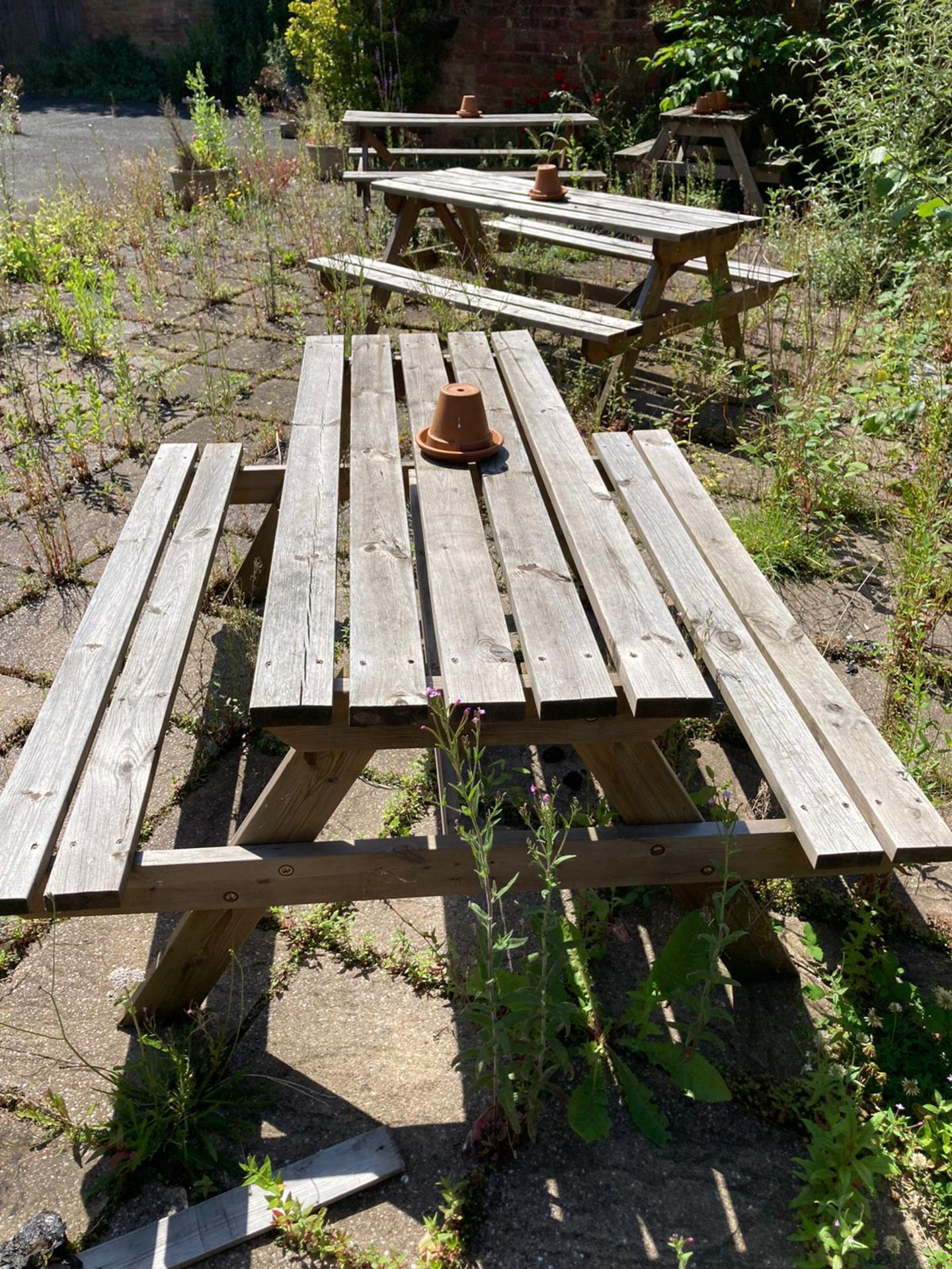 Garden Benches x 4