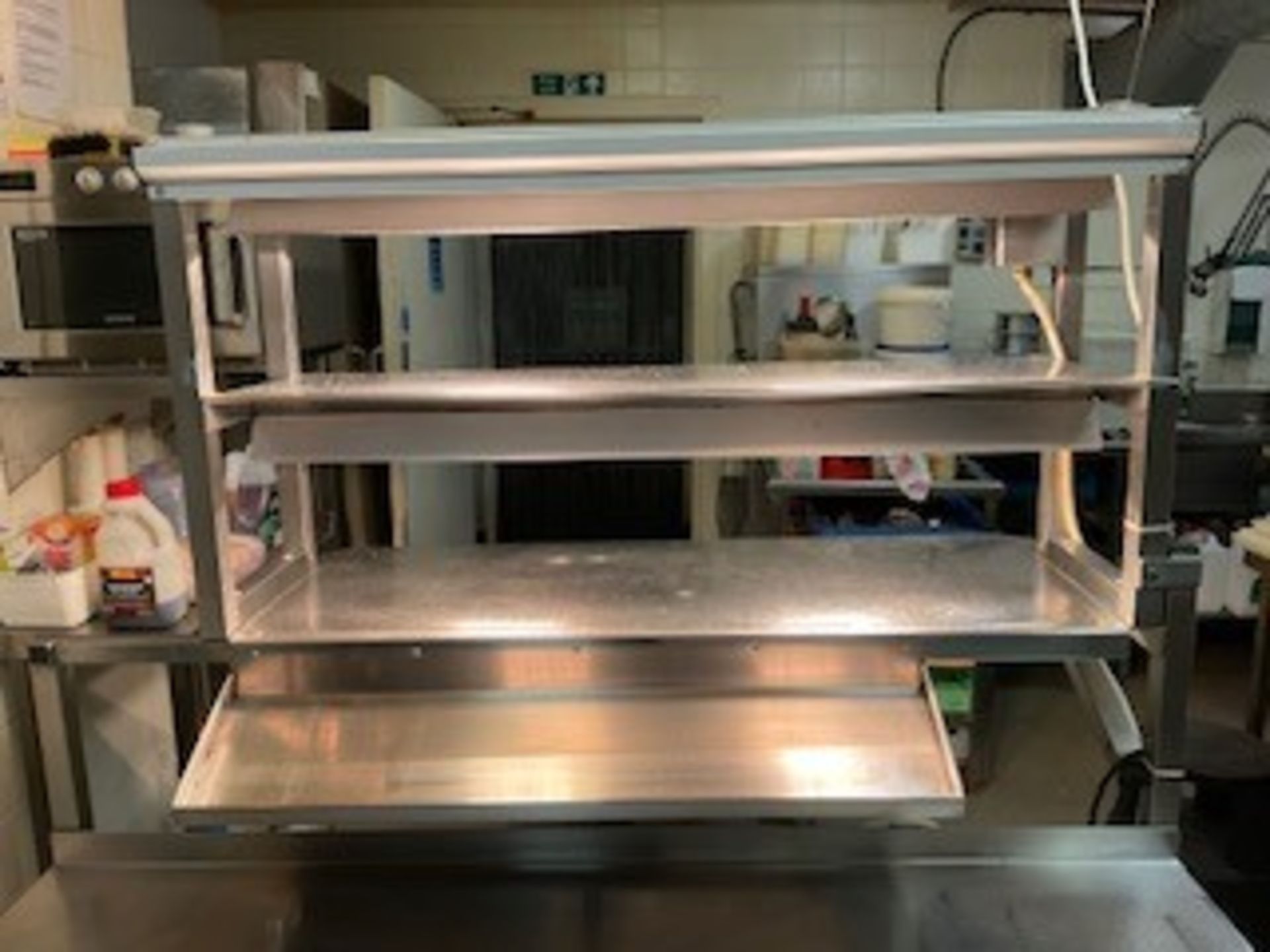 Stainless steel pass with 4 halogen lights + stati