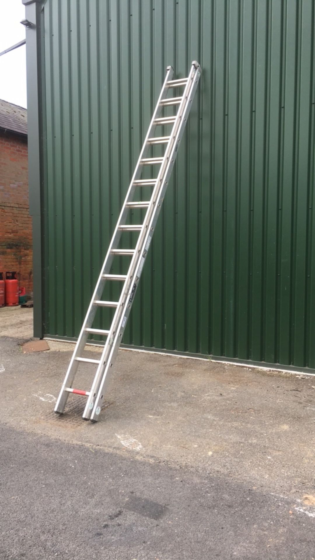 Youngman aluminium ladder 2 section 4.1m