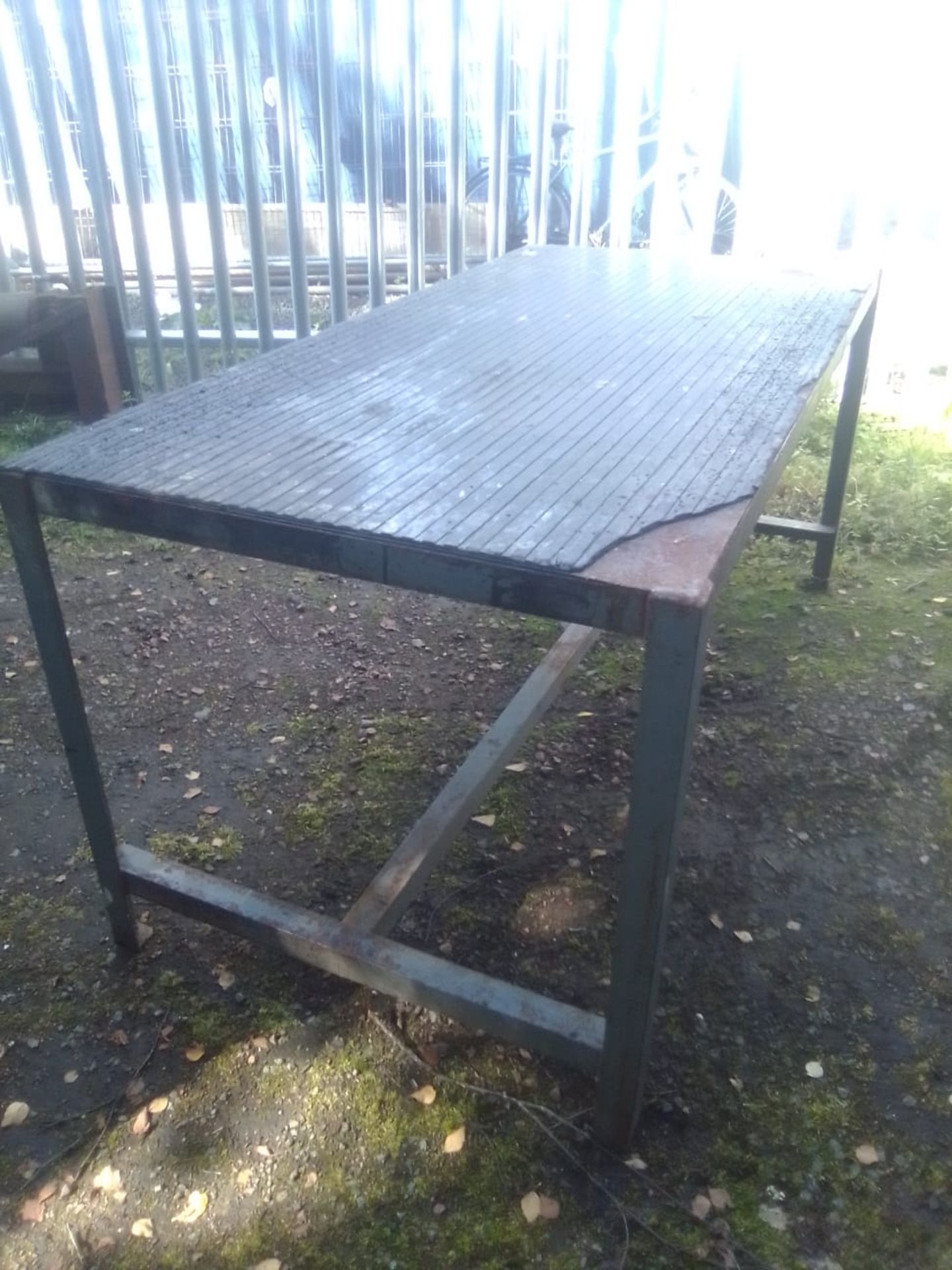 Bench Steel Work Table - Image 7 of 7