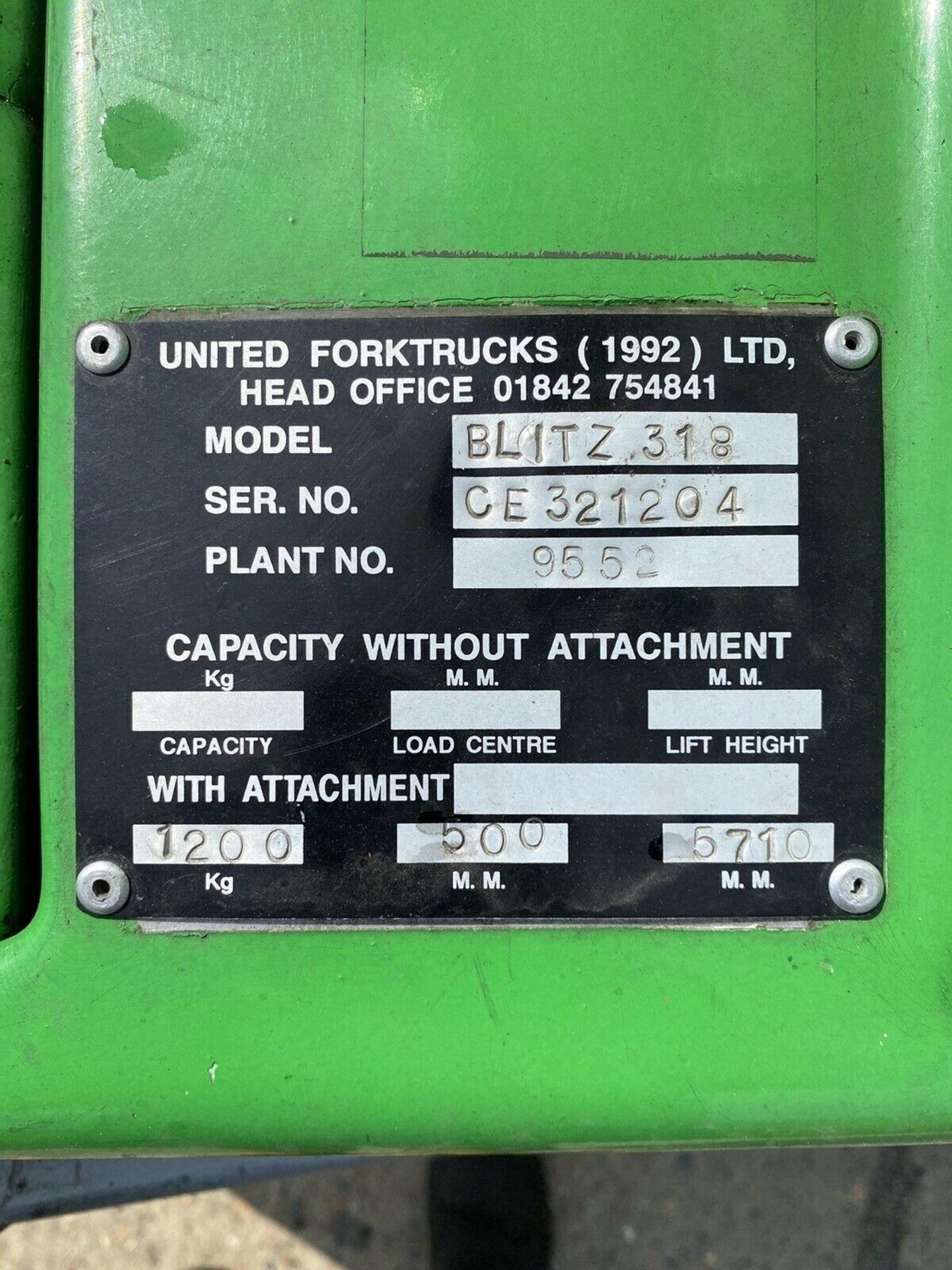 Cesab Blitz 318 Fn Forklift Truck 2008 - Image 8 of 8