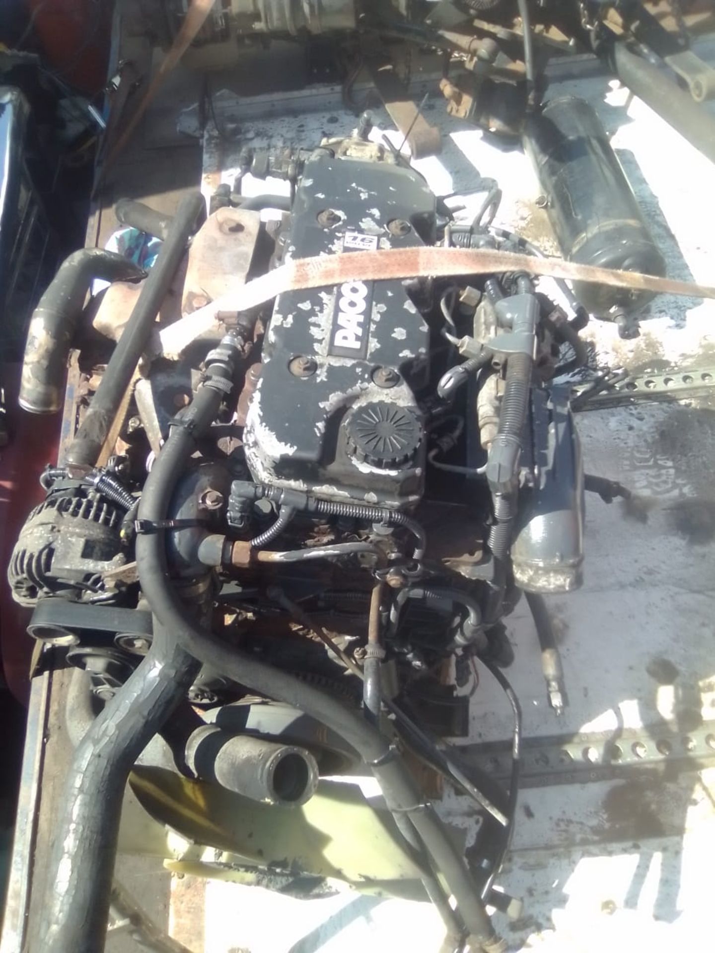 DAF LF150hp 2001 Model Engine Gearbox Complete with ECU, Starter, Alternator etc - Image 3 of 9