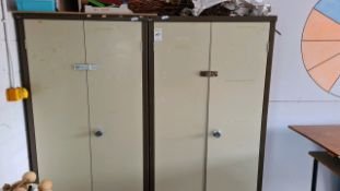 Metal cabinets