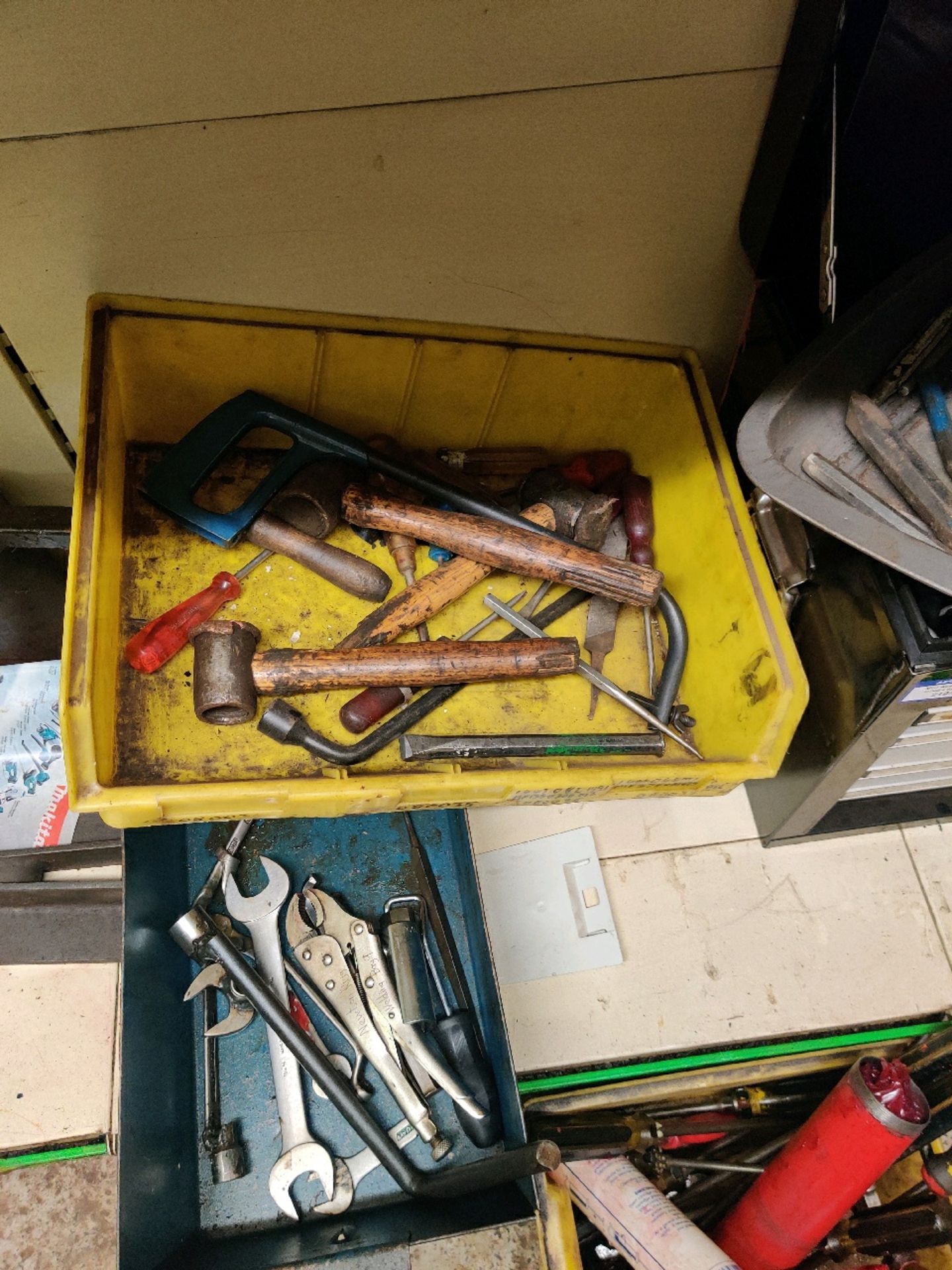 Tool box and tools - Image 2 of 8