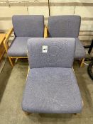Blue Fabric Chairs