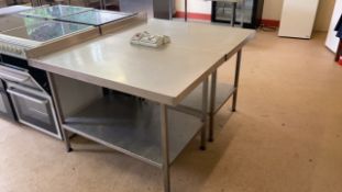 Stainless Steel Preparation Table