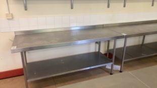 Stainless Steel Preparation Table