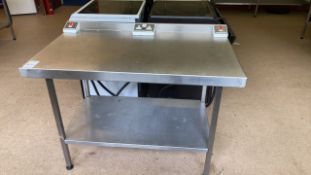 Stainless Steel Preparation Table