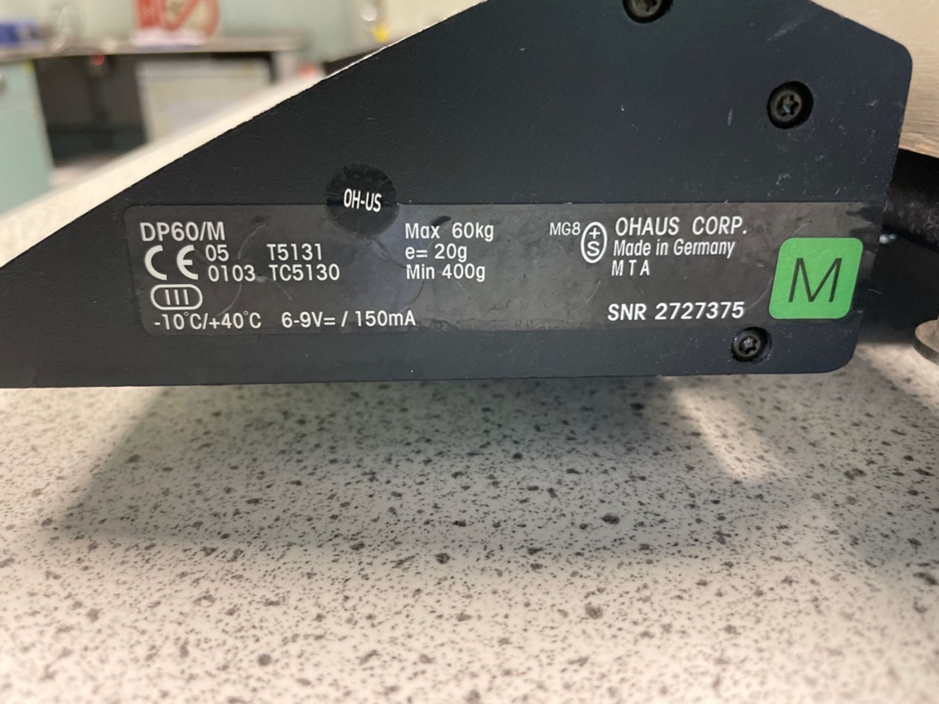 Ohaus DP60M Lab Scales - Image 3 of 3