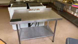 Stainless Steel Preparation Table