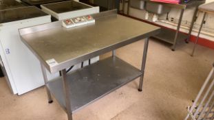 Stainless Steel Preparation Table