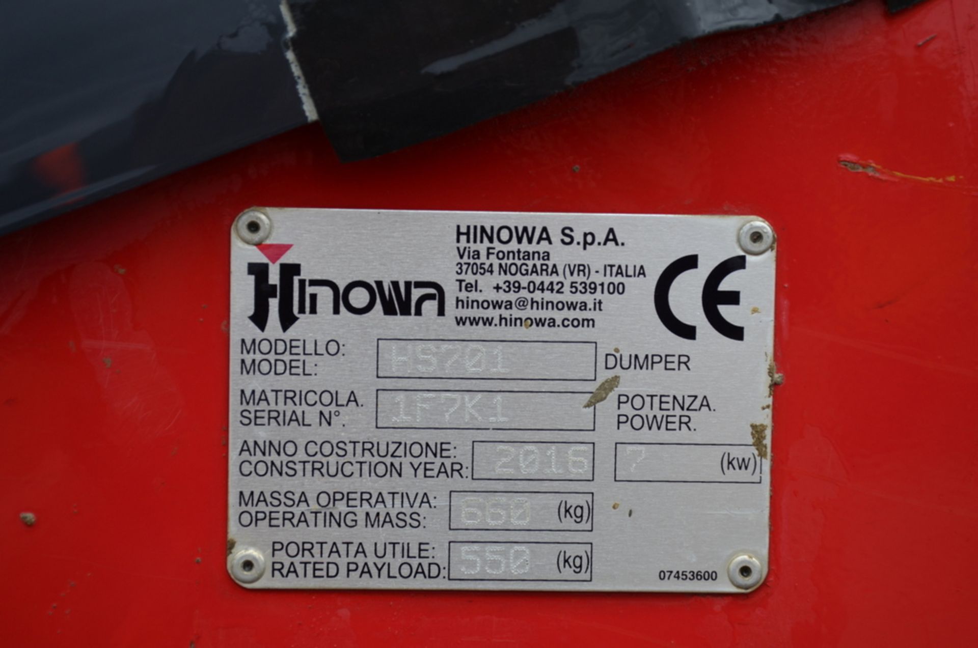 Hinowa HS701 - Image 9 of 9